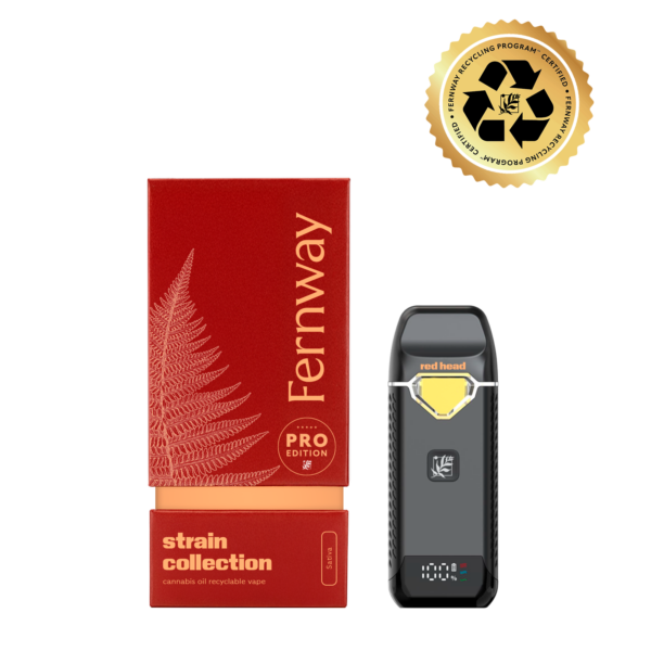 Fernway Red Headed Stranger Traveler Pro All-In-One Vape, 2G - 2G