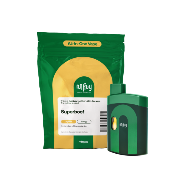 MFNY Superboof Live Resin All-In-One Vape, 1G - 1G