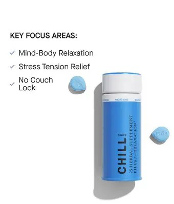 1906 Chill Drops Tablets, 100MG (20-Pack) - 100MG