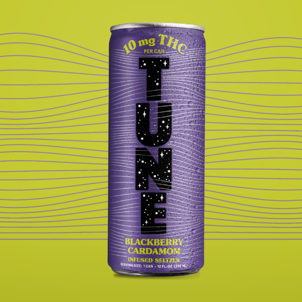 Tune Blackberry Cardamom Seltzer, 10MG - 10MG