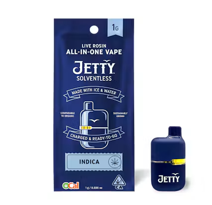 Jetty Coney Island Solventless Mini Tank Vape, 1G - 1G
