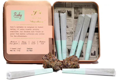 Ruby Farms OG #18 Doobies Pre-Rolls, 3.5G (7-Pack) - 3.5G