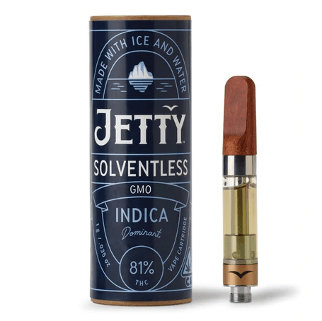 Jetty Blue Chip Solventless Cartridge, 1G - 1G