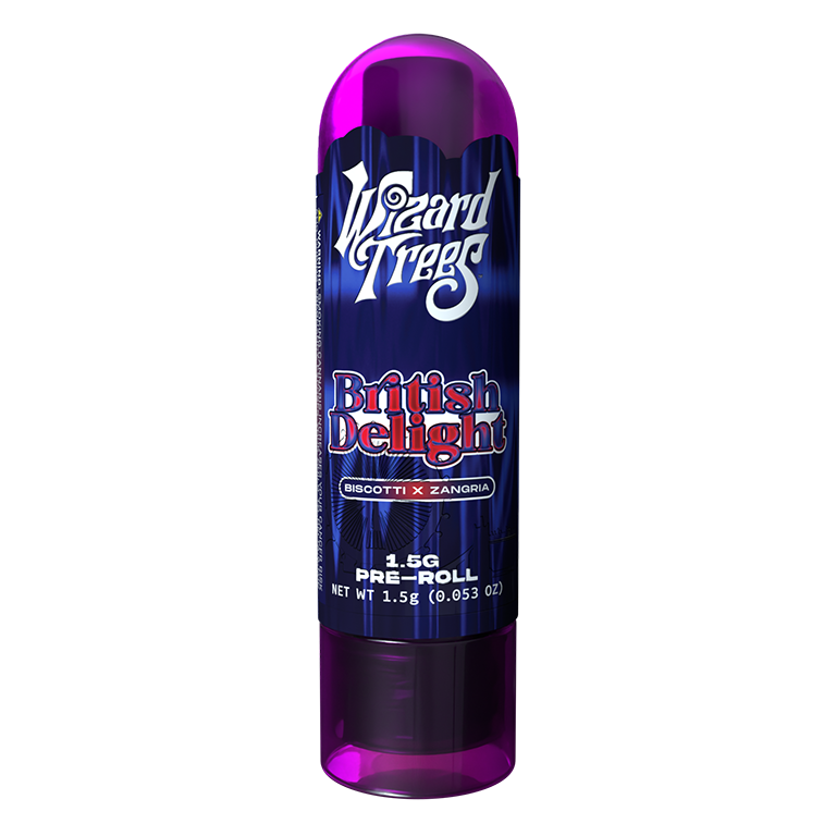 Wizard Trees British Delight Pre-Roll, 1G - 1G