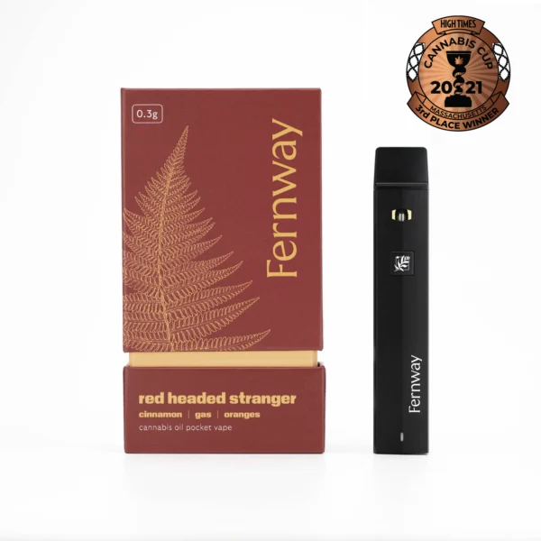 Fernway Red Headed Stranger All-In-One Vape (Promo), 0.3G - 0.3G