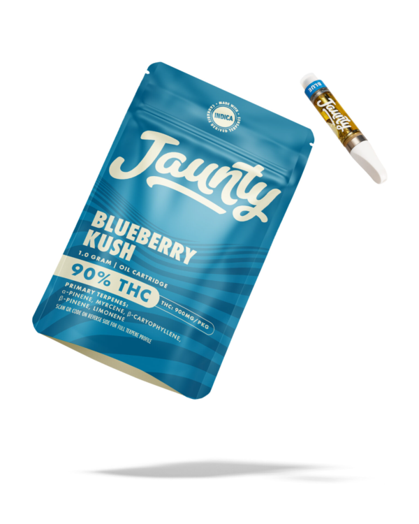 Jaunty Blueberry Kush Cartridge, 1G - 1G