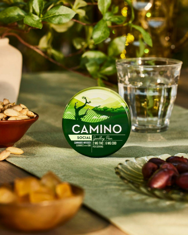 Camino Sparkling Pear Gummies, 40MG (20-Pack) - 40MG