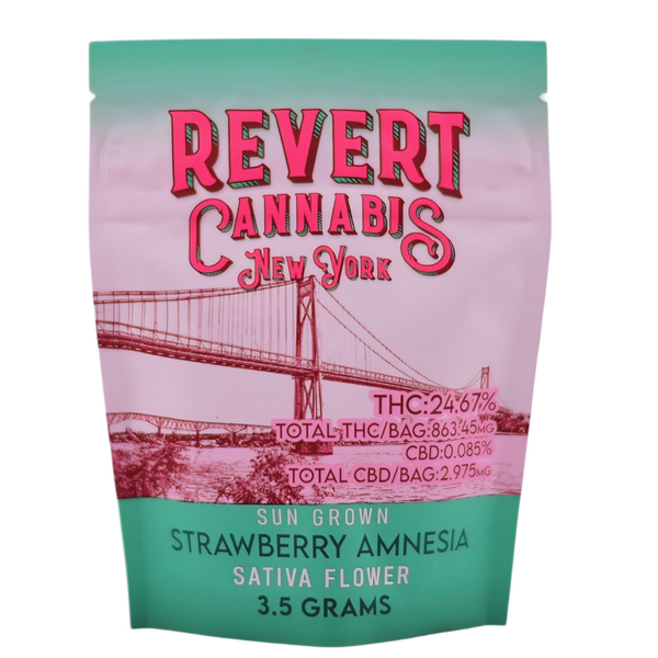 Revert Strawberry Amnesia Flower, 3.5G - 3.5G