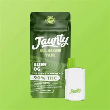 Jaunty Alien OG Palm All-In-One Vape, 1.5G - 1.5G