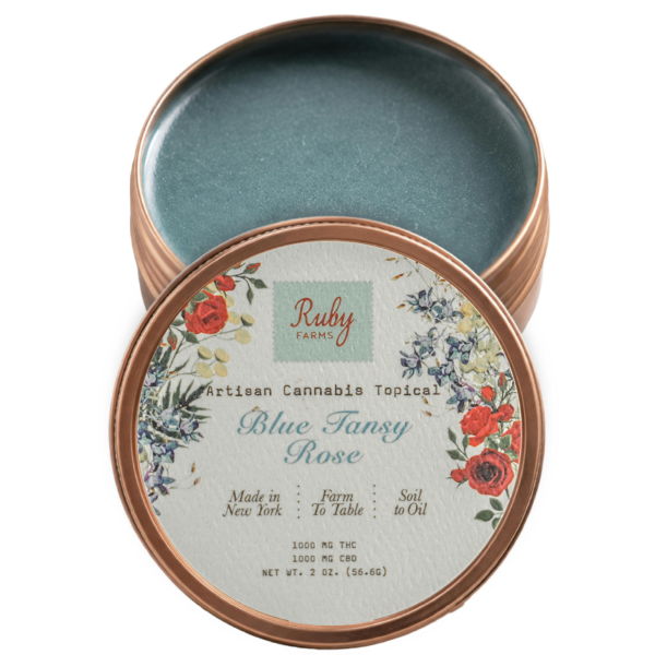 Ruby Farms Blue Tansy Rose Balm, 1000MG - 1000MG