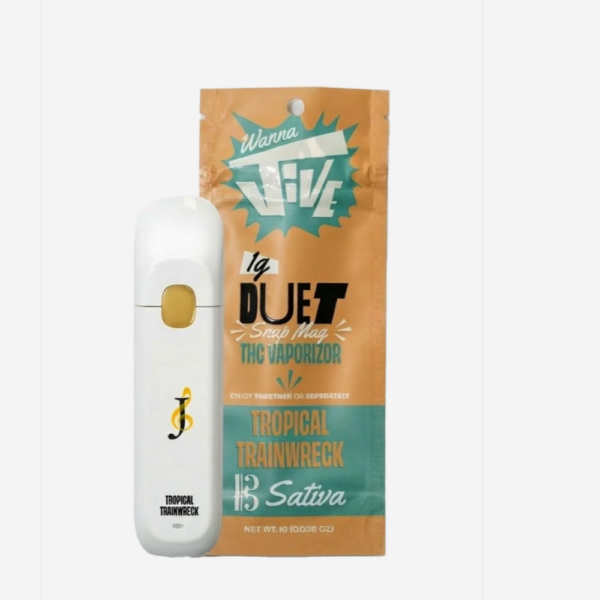 Wanna Jive Tropical Trainwreck Snap All-In-One Vape, 1G - 1G