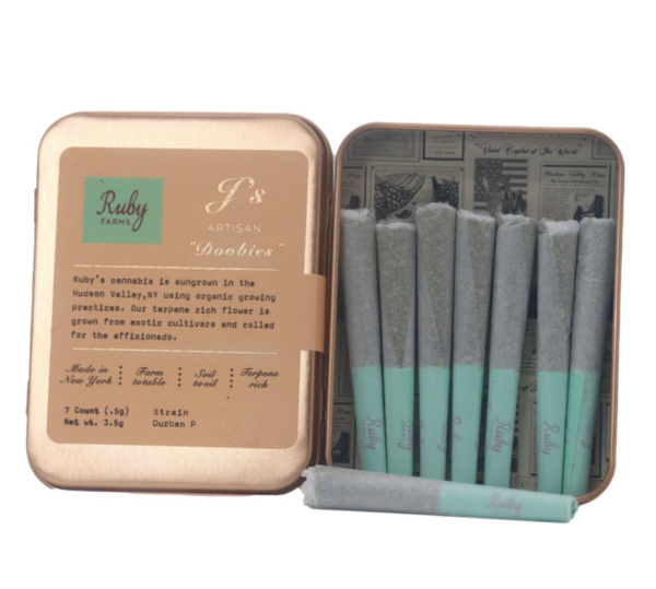 Ruby Farms Super Lemon Haze Doobies Pre-Rolls, 3.5G (7-Pack) - 3.5G