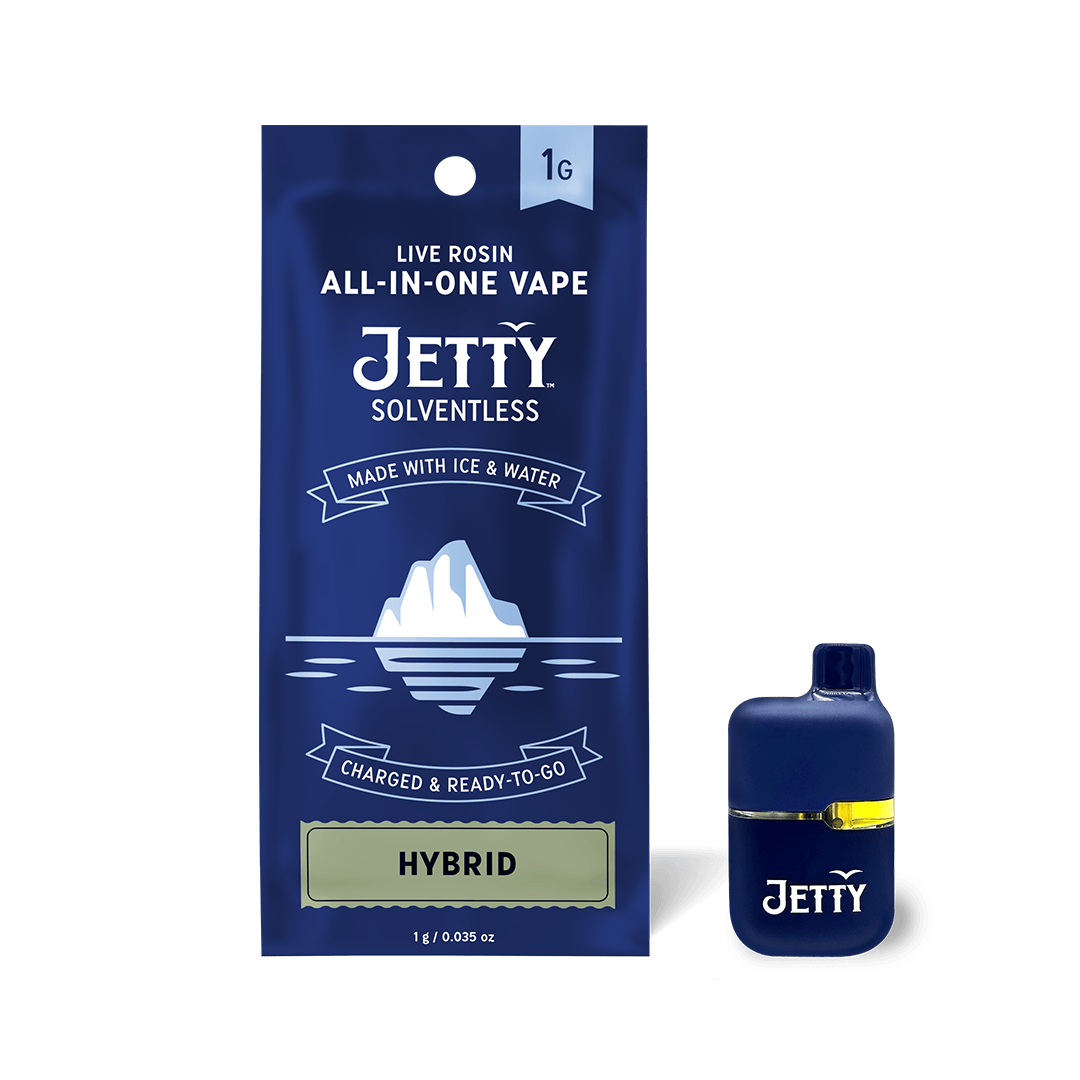 Jetty Rainbow Zoap Solventless Mini Tank Vape, 1G - 1G