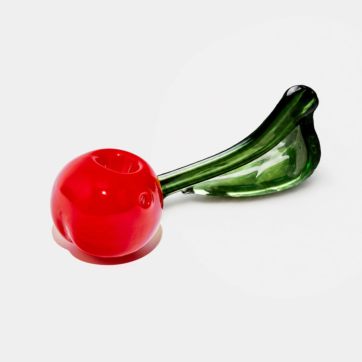 Edie Parker Flower Glass Fruit Pipe, Cherry - One Size