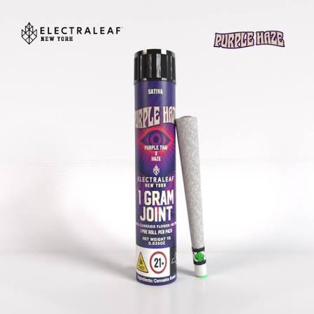 Electraleaf Purple Haze Pre-Roll, 1G - 1G