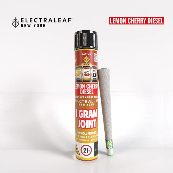 Electraleaf Lemon Cherry Diesel Pre-Roll, 1G - 1G