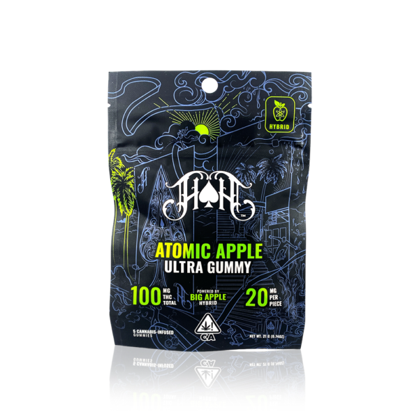 Heavy Hitters Atomic Apple Ultra Gummies, 100MG (5-Pack) - 100MG