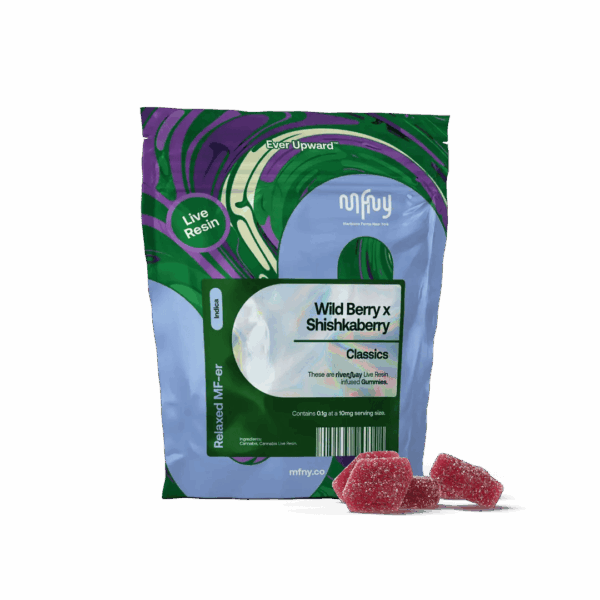 MFNY Wild Berry x Shishkaberry Live Resin Gummies, 100MG (10-Pack) - 100MG