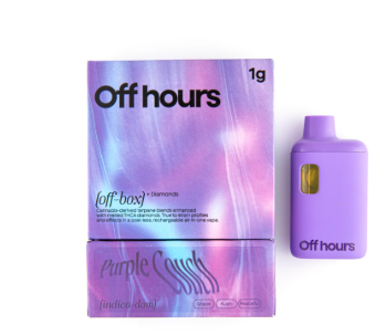 Off Hours Purple Couch All-In-One Vape, 1G - 1G
