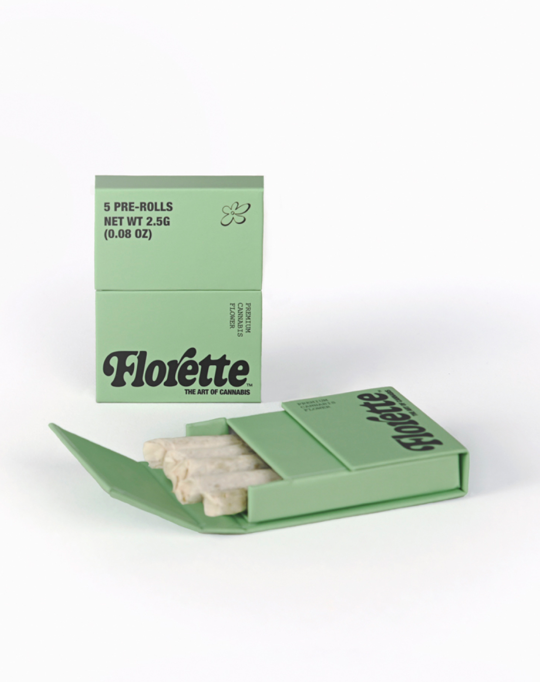 Florette Jellolato Pre-Rolls, 2.5G (5-Pack) - 2.5G