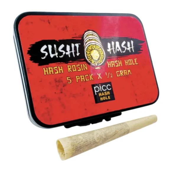 PICC Grease Monkey x Black Runtz Hash Hole Pre-Rolls, 2.5G (5-Pack) - 2.5G