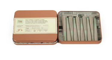 Ruby Farms Sunset Sherbert Hash Infused Pre-Rolls, 5G (10-Pack) - 5G