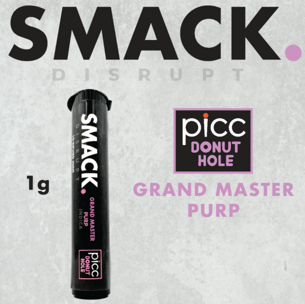 PICC Grand Master Purp Smack Infused Pre-Roll, 1G - 1G