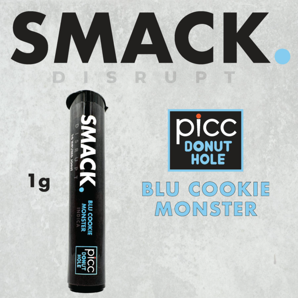 PICC Blu Cookie Monster Smack Infused Pre-Roll, 1G - 1G