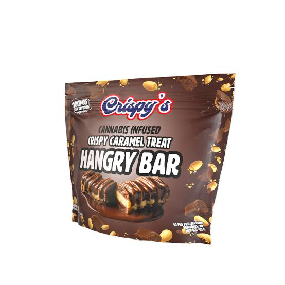 Crispys Hangry Bar Crispy Rice Treat, 100MG - 100MG