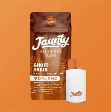 Jaunty Ghost Train Palm All-In-One Vape, 1.5G - 1.5G