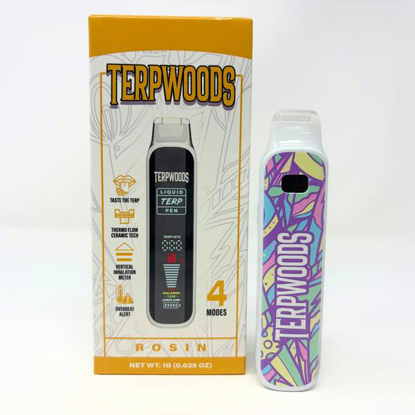 Terpwoods Papaya Melt Rosin All-In-One Vape, 1G - 1G