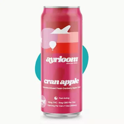 ayrloom Cran Apple 2:1 Drink, 10MG - 10MG