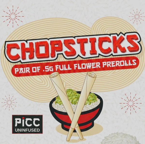 Chopsticks Lemon Tree Pre-Rolls, 1G (2-Pack) - 1G