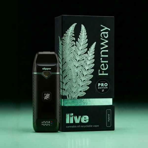 Fernway Glass Slipper Live Traveler Pro All-In-One Vape, 1G - 1G