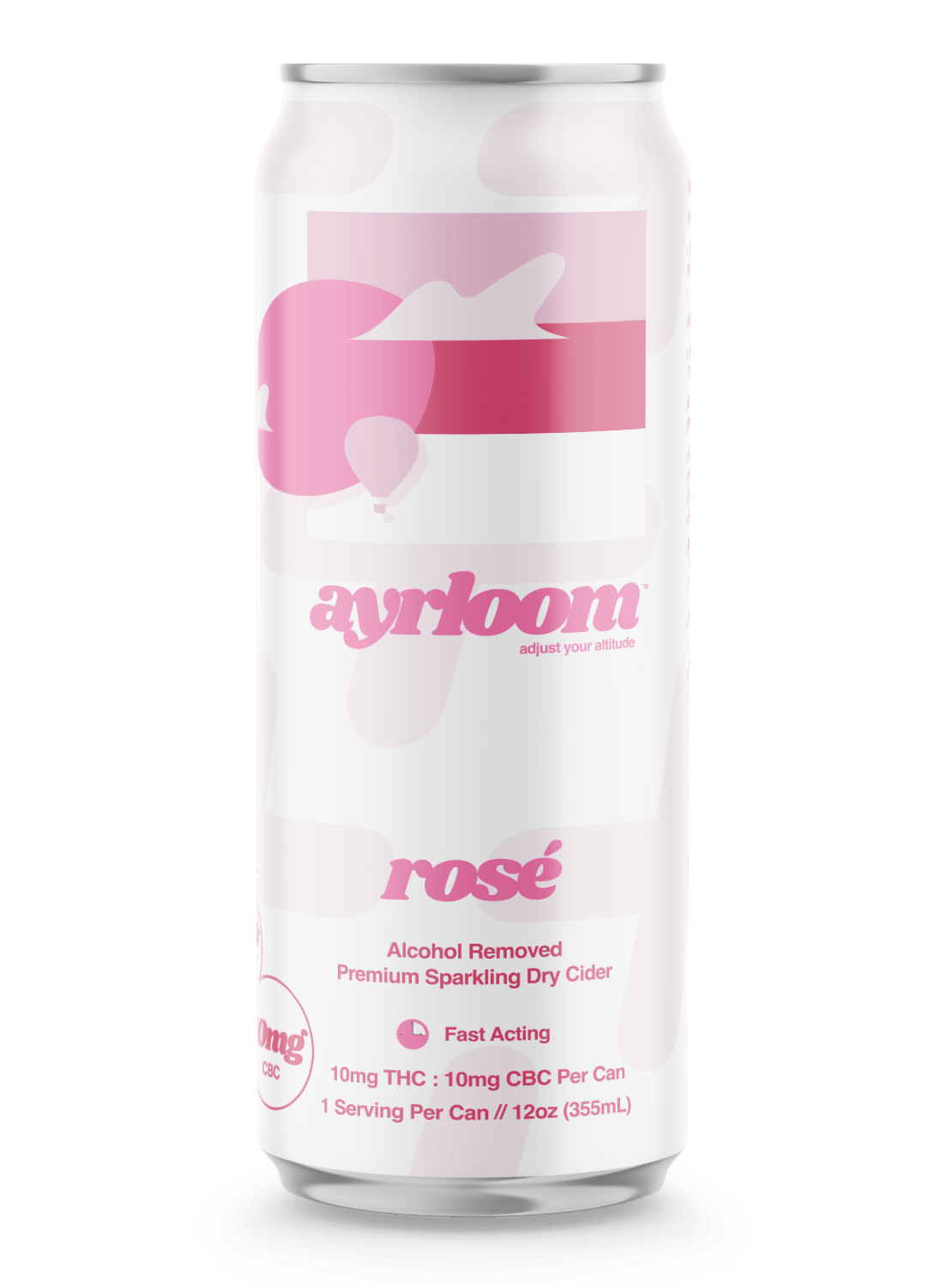 ayrloom Ros 1:1 THC:CBC Drink, 10MG - 10MG