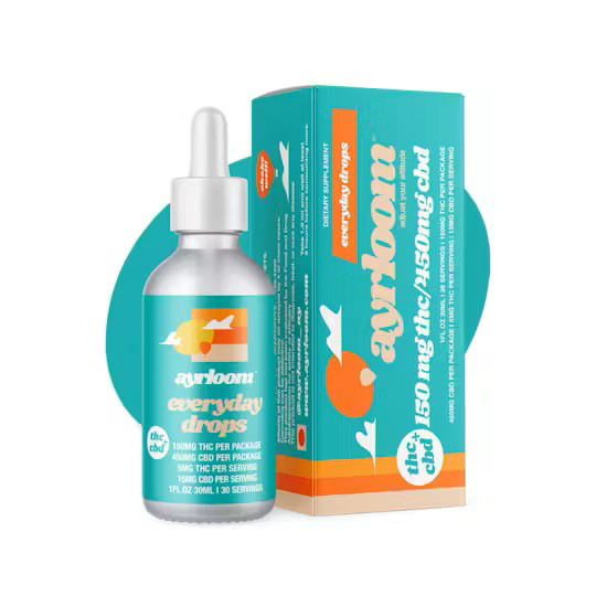 ayrloom Everyday Drops 1:3 THC:CBD Tincture, 150MG - 150MG