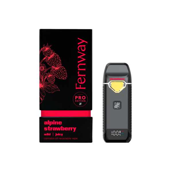 Fernway Alpine Strawberry Traveler Pro All-In-One Vape, 2G - 2G
