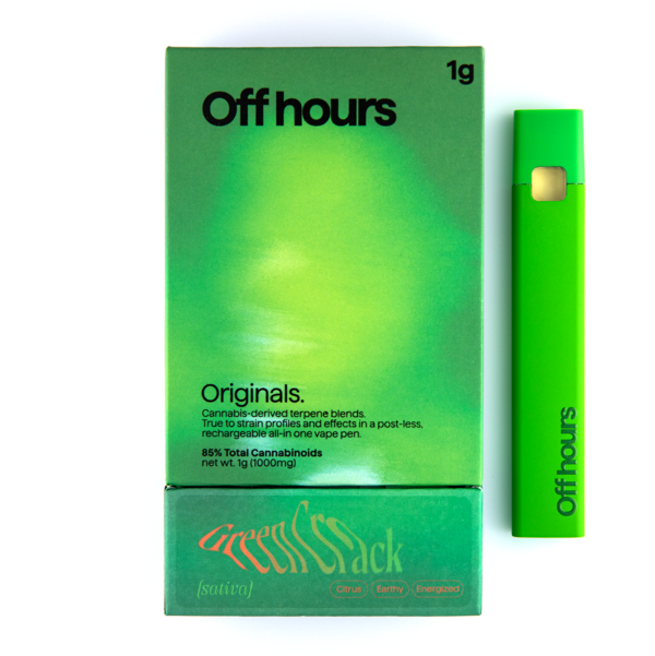 Off Hours Green Crack All-In-One Vape, 1G - 1G