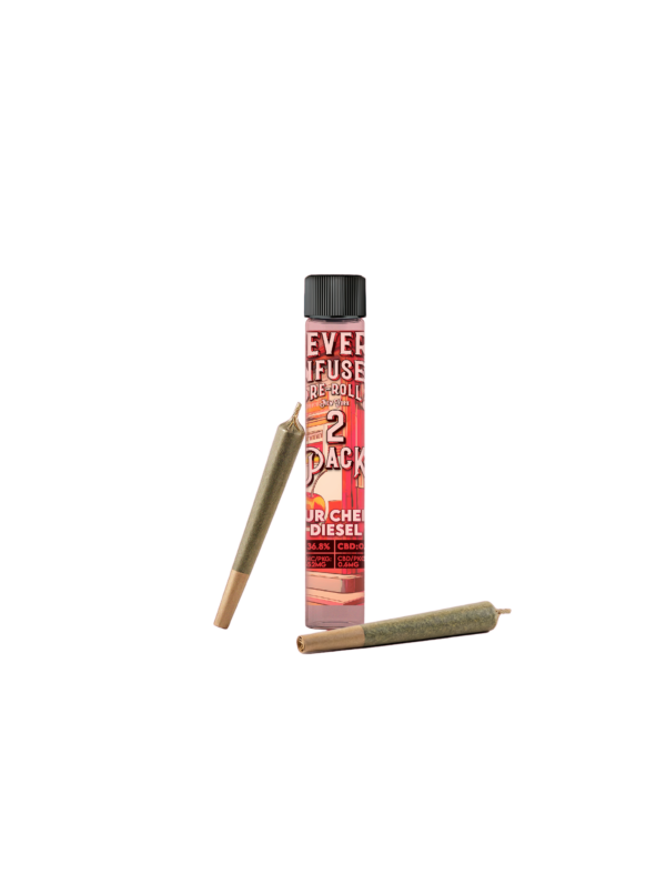 Revert Sour Cherry Diesel Infused Pre-Rolls, 1.5G (2-Pack) - 1.5G