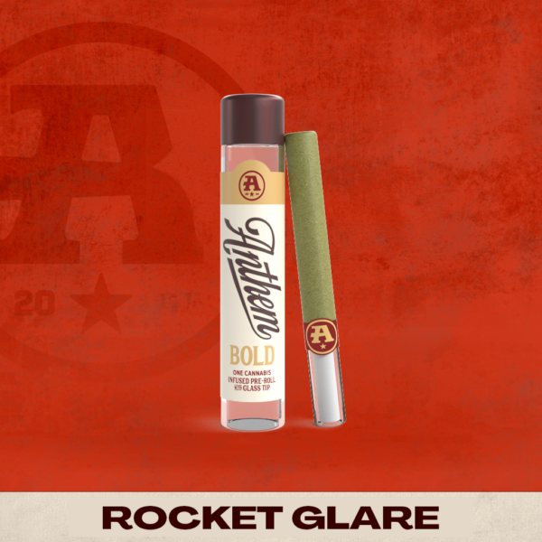 Anthem Rocket Glare Bold Glass Tip Infused Pre-Roll, 1G - 1G