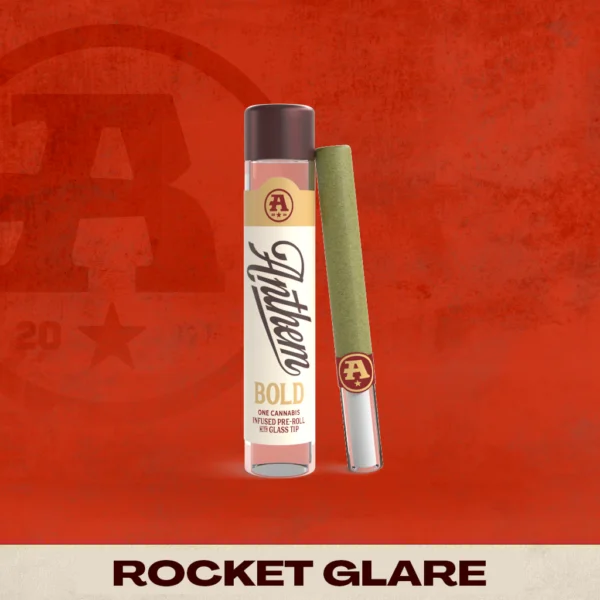 Anthem Rocket Glare Bold Glass Tip Infused Pre-Roll, 1G - 1G