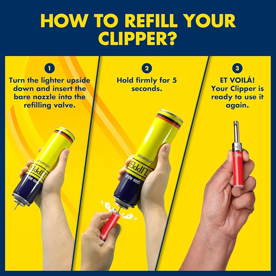 Clipper Refillable Lighter - One Size