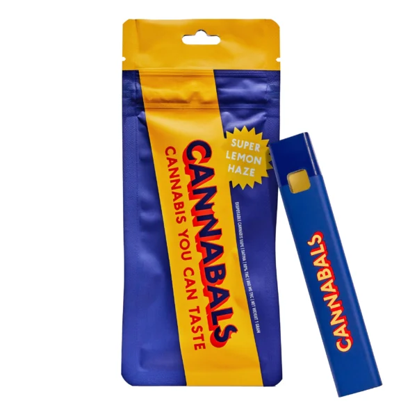 Cannabals Super Lemon Haze All-In-One Vape, 1G - 1G